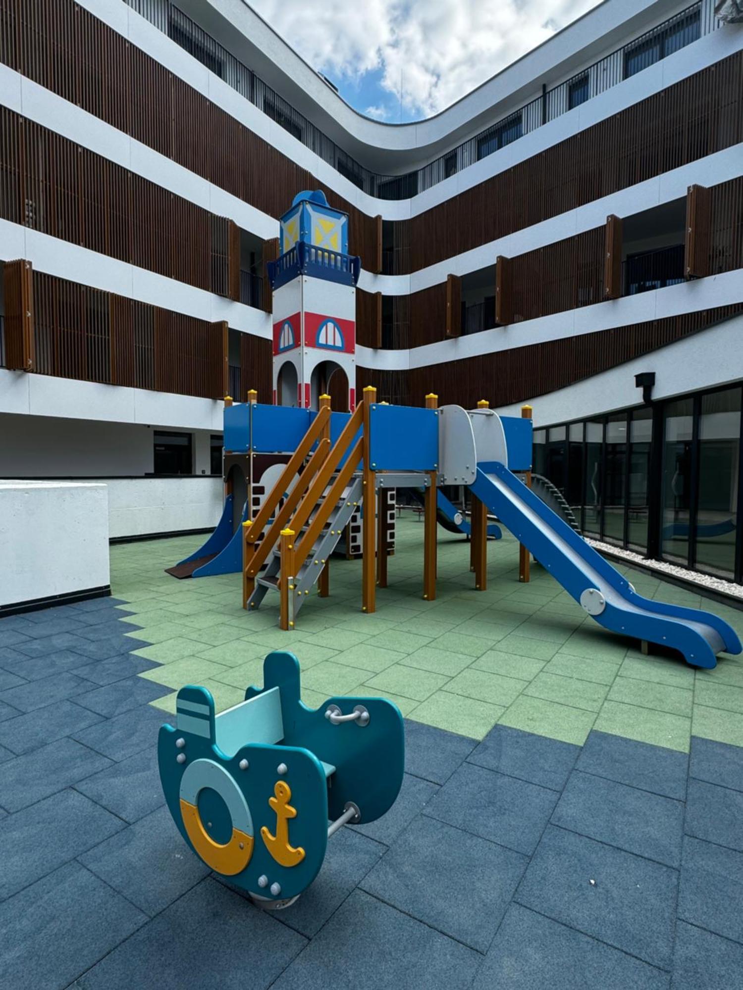 Baltic Waves Resort Apartment A012 Free Parking Miedzyzdroje Kültér fotó