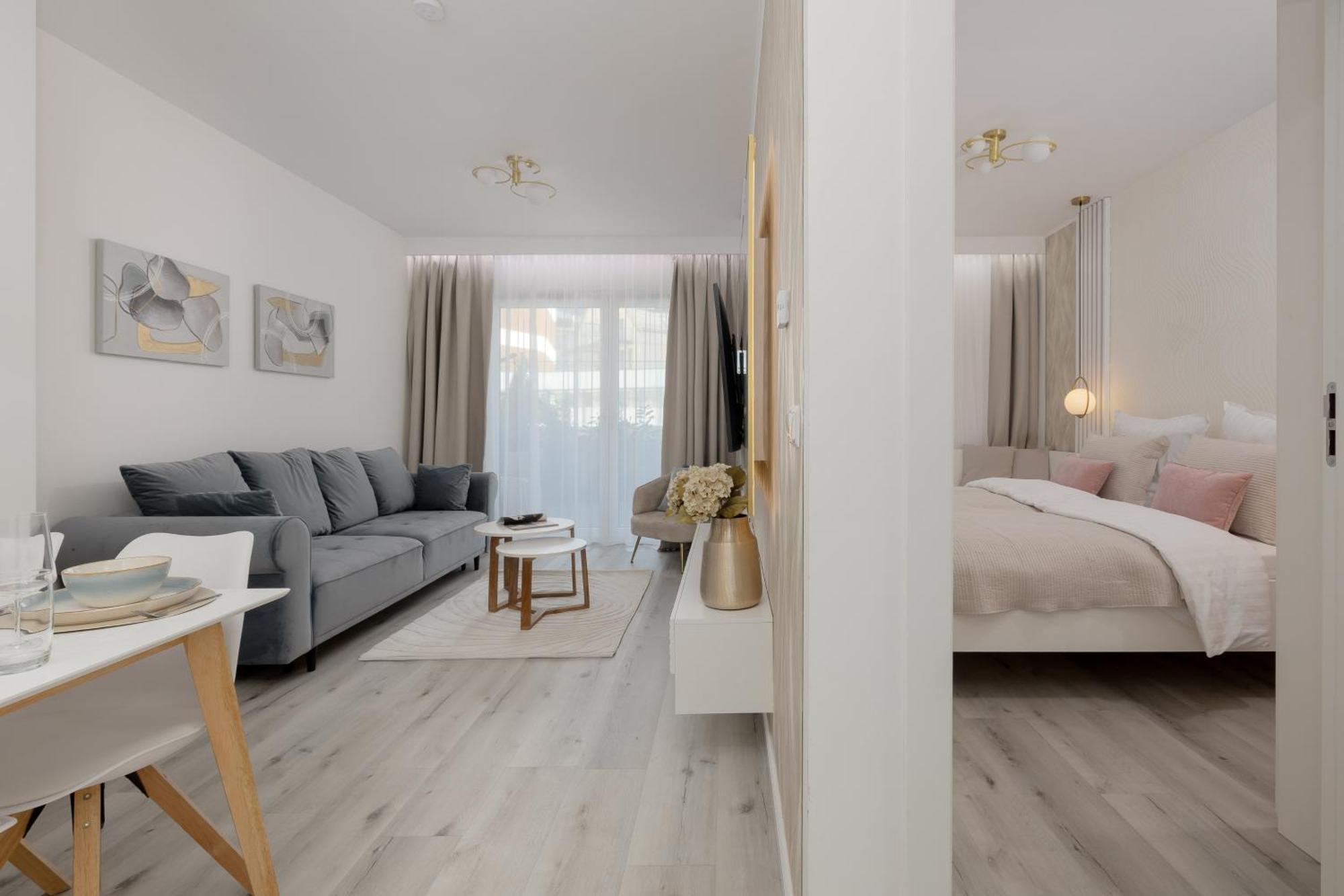 Baltic Waves Resort Apartment A012 Free Parking Miedzyzdroje Kültér fotó